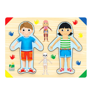 The Learning Journey Lift & Learn My Body Puzzle