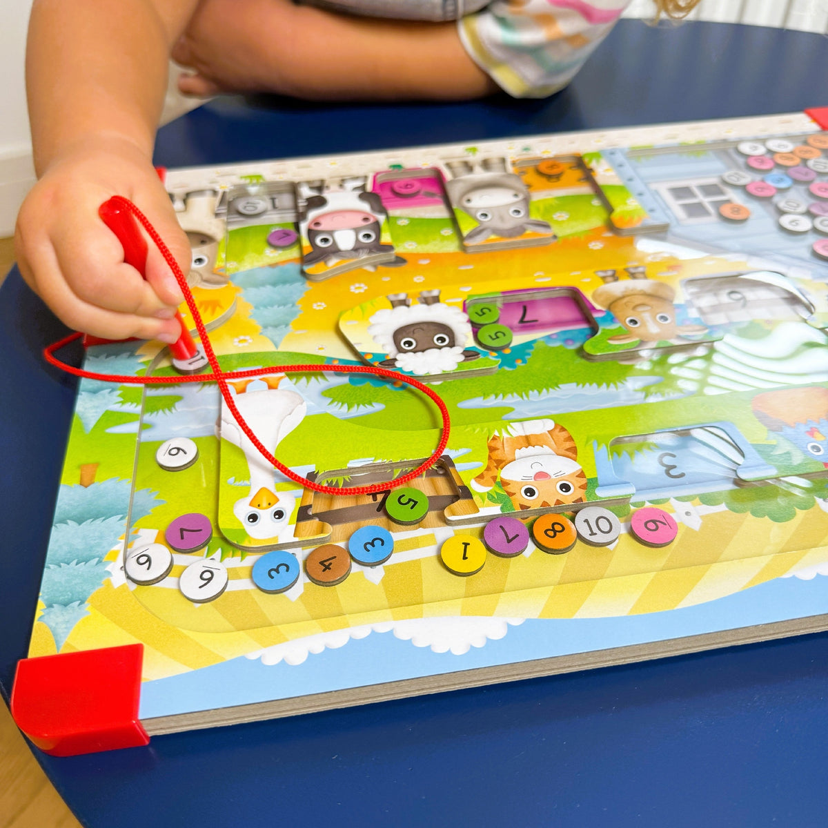 The Learning Journey Sort & Learn Magnetic Puzzle Counting Farm