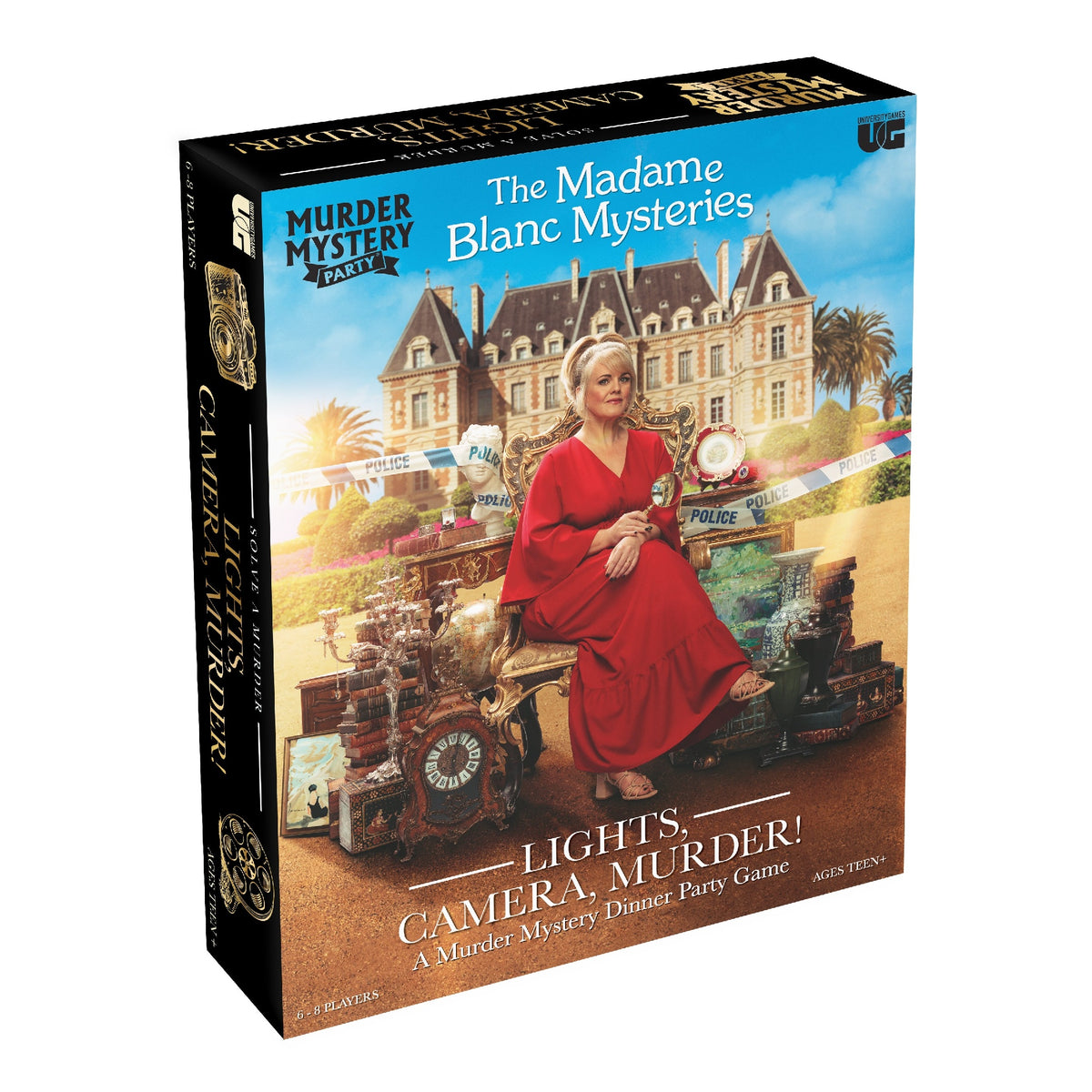 The Madame Blanc Mysteries Murder Mystery Party Game