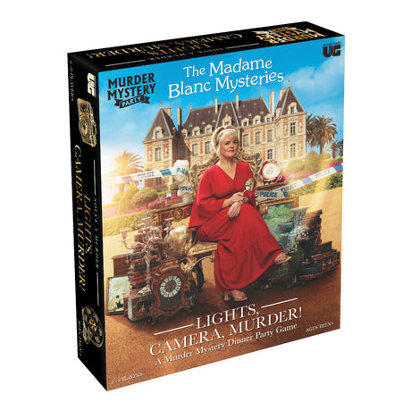 The Madame Blanc Mysteries Murder Mystery Party Game - BOARD GAMES / DVD GAMES - Beattys of Loughrea