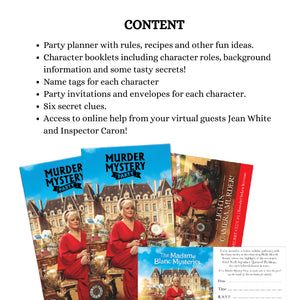 The Madame Blanc Mysteries Murder Mystery Party Game