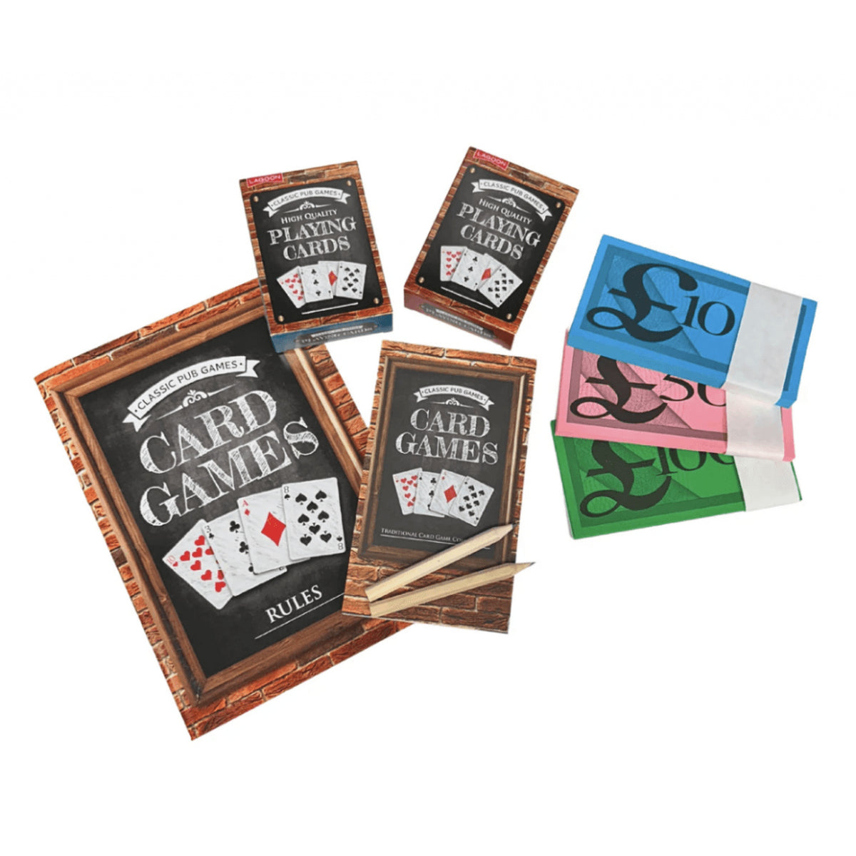 Lagoon Card Game Compendium, 50 Classic Card Games