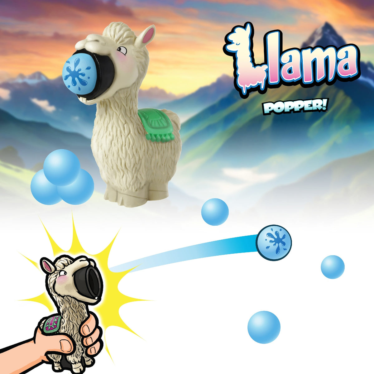 Hog Wild Llama Squeeze Popper