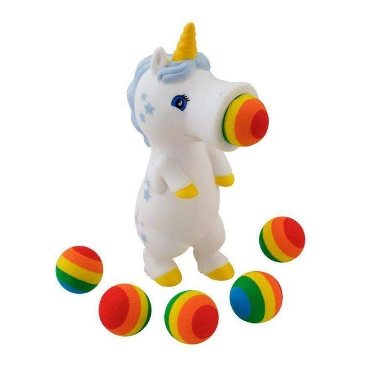 Hog Wild White Unicorn Squeeze Popper