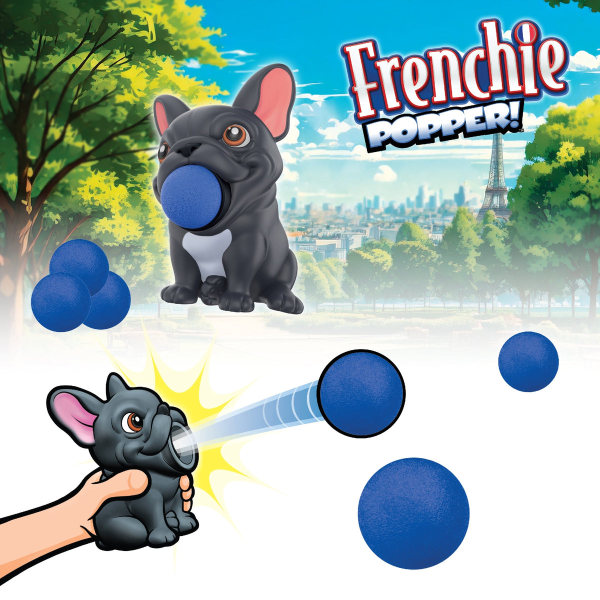 Hog Wild French Bulldog Squeeze Popper