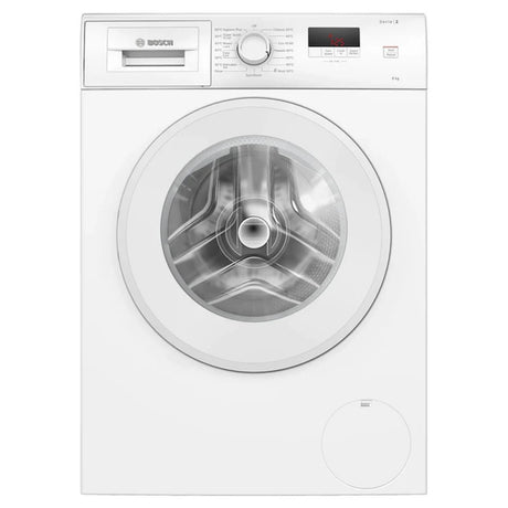 Bosch Series 2 8KG 1400 Spin Washing Machine WGE03408GB - WASHING MACHINE WASHER - Beattys of Loughrea