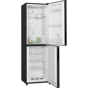 Bosch KGN27NBEAG Series 2 NoFrost Fridge Freezer, 182 x 55cm, Black