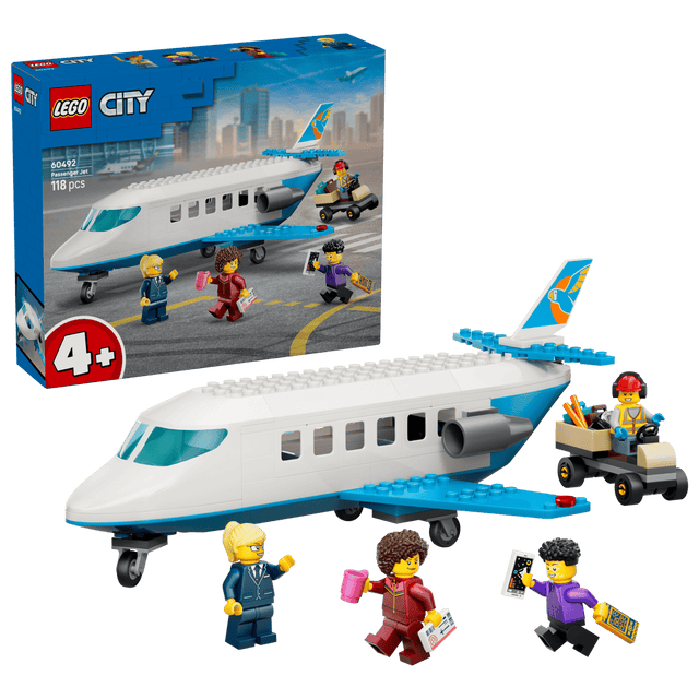 LEGO City Passenger Jet 60492 - CONSTRUCTION - LEGO/KNEX ETC - Beattys of Loughrea
