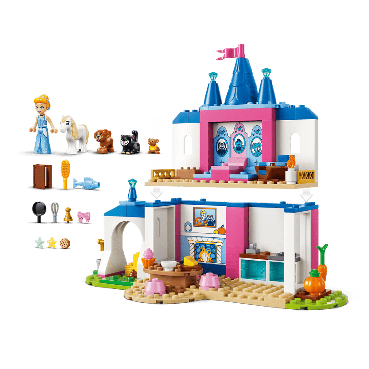 LEGO Disney Cinderella Animal Friends Castle 43283
