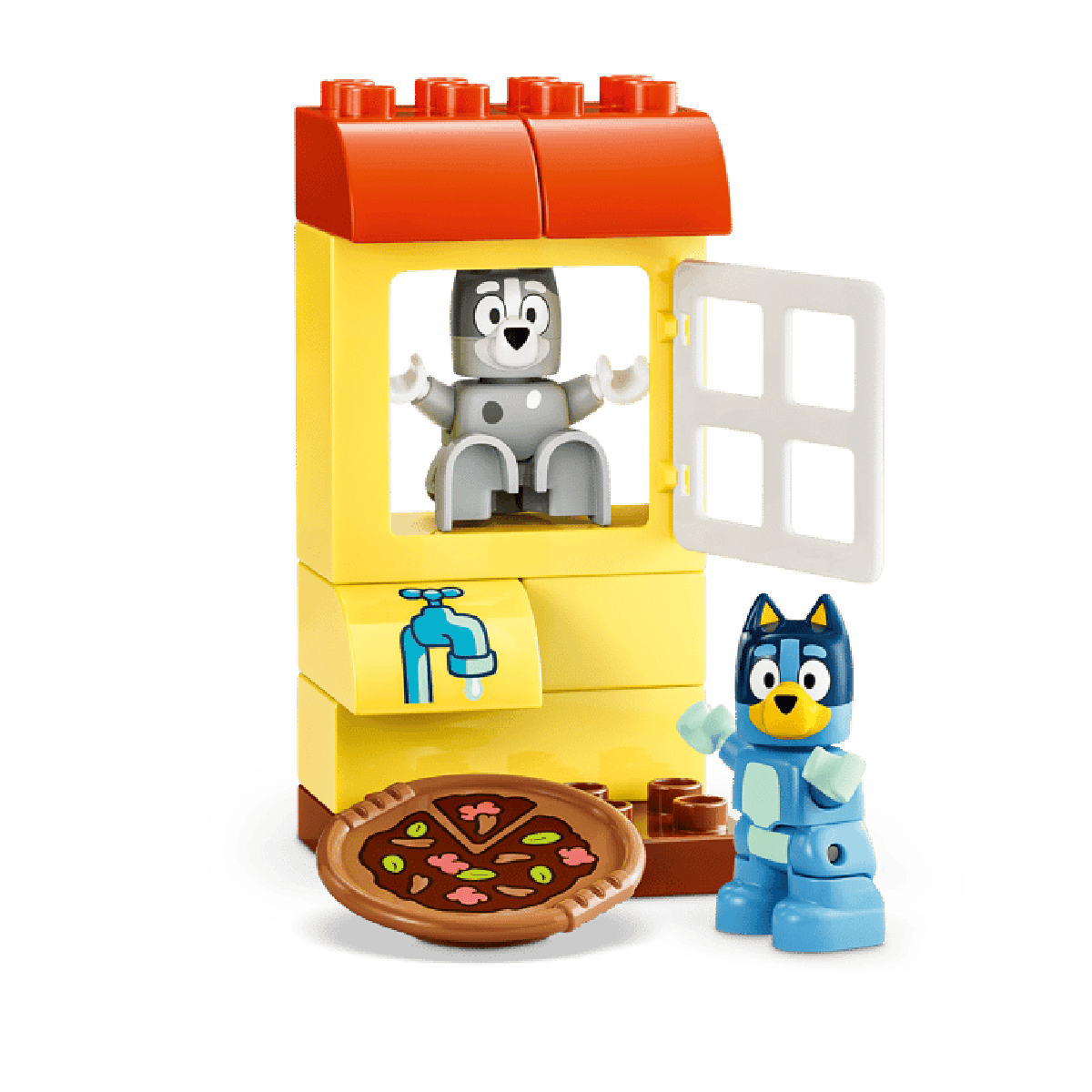 LEGO DUPLO Bluey Pizza Girls With Muffin And Bluey 10469 - CONSTRUCTION - LEGO/KNEX ETC - Beattys of Loughrea