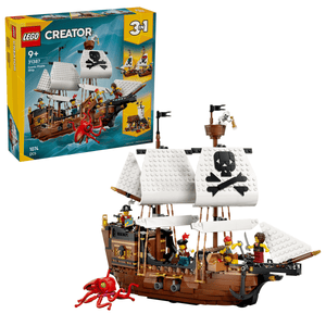 LEGO Creator 3 - in - 1 Iconic Pirate Ship 31387 - CONSTRUCTION - LEGO/KNEX ETC - Beattys of Loughrea