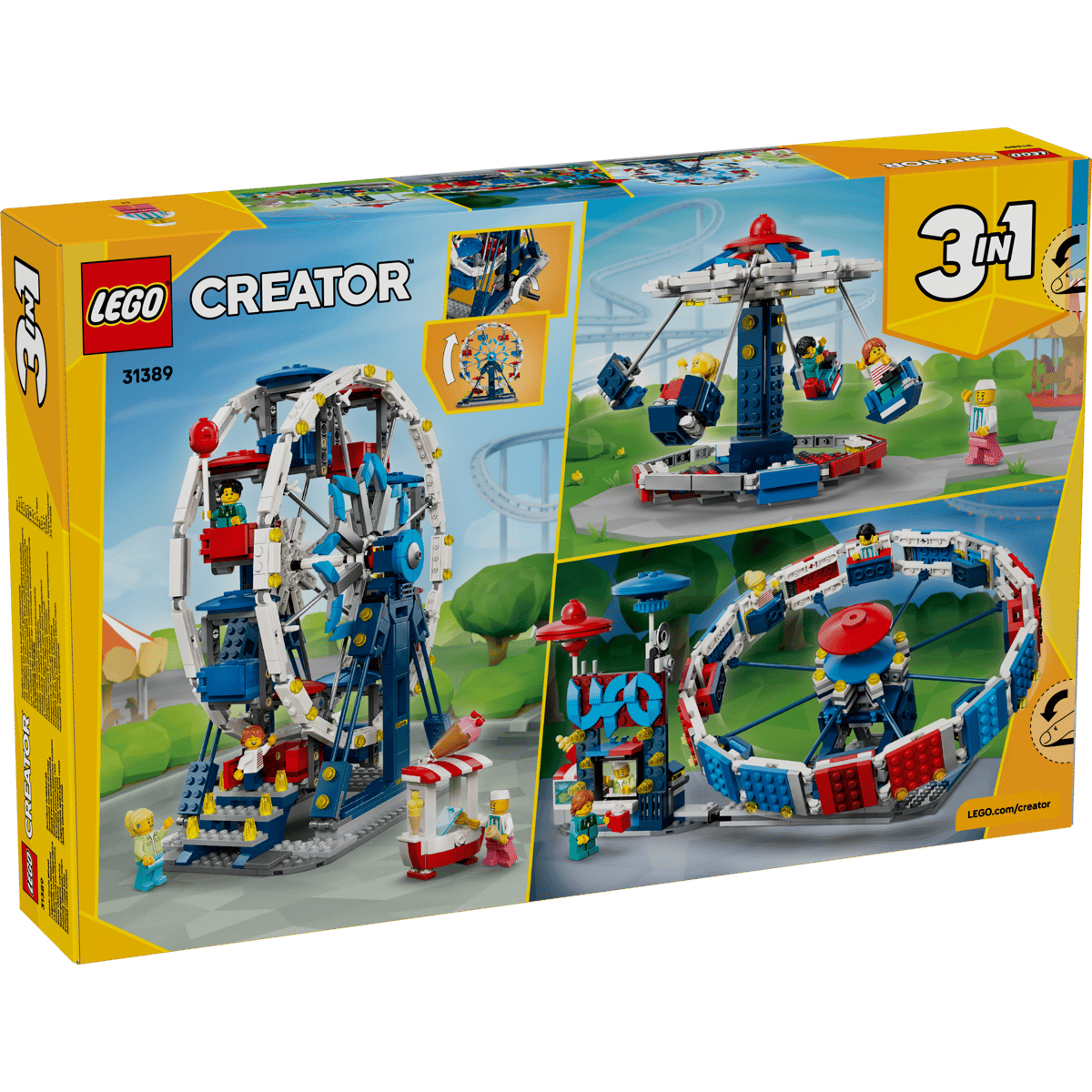 LEGO Creator 3-in-1 Iconic Ferris Wheel 31389 - CONSTRUCTION - LEGO/KNEX ETC - Beattys of Loughrea
