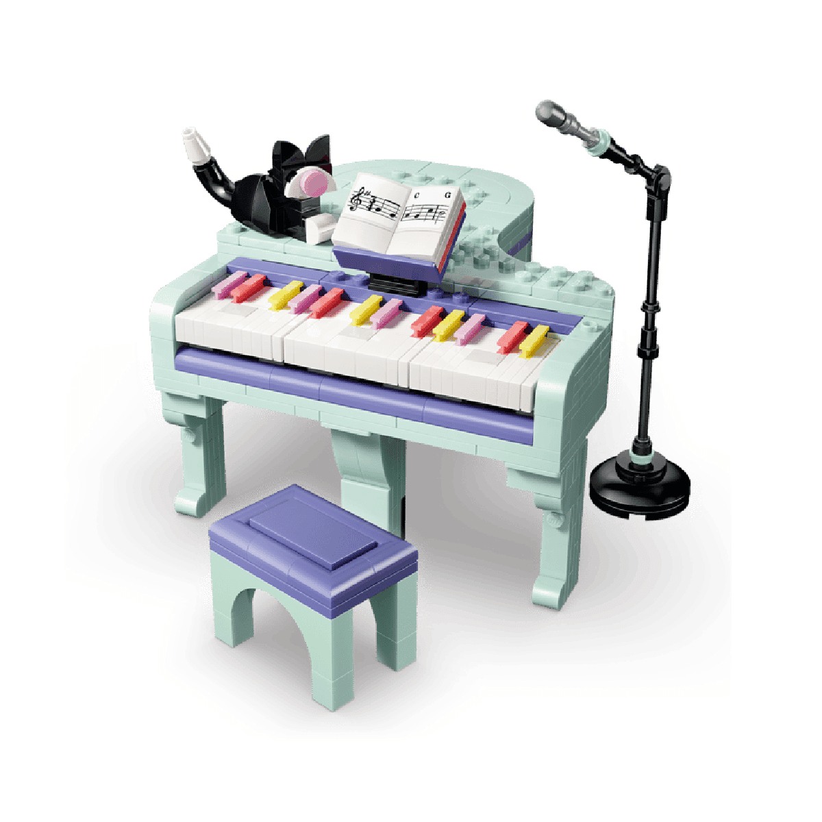 LEGO Creator 3 - in - 1 Music Decor Piano With Cat 31392 - CONSTRUCTION - LEGO/KNEX ETC - Beattys of Loughrea