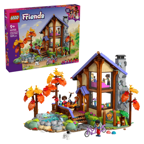 LEGO Friends Cozy Fall Forest Cabin 42705 - CONSTRUCTION - LEGO/KNEX ETC - Beattys of Loughrea