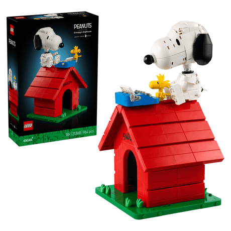 LEGO Ideas Peanuts Snoopy’s Doghouse 21368 - CONSTRUCTION - LEGO/KNEX ETC - Beattys of Loughrea