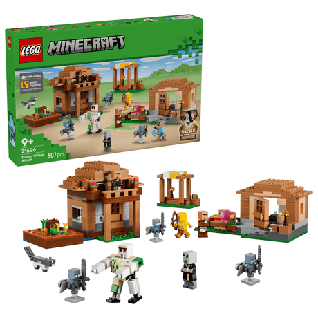 LEGO Minecraft Evoker Village Attack 21596 - CONSTRUCTION - LEGO/KNEX ETC - Beattys of Loughrea