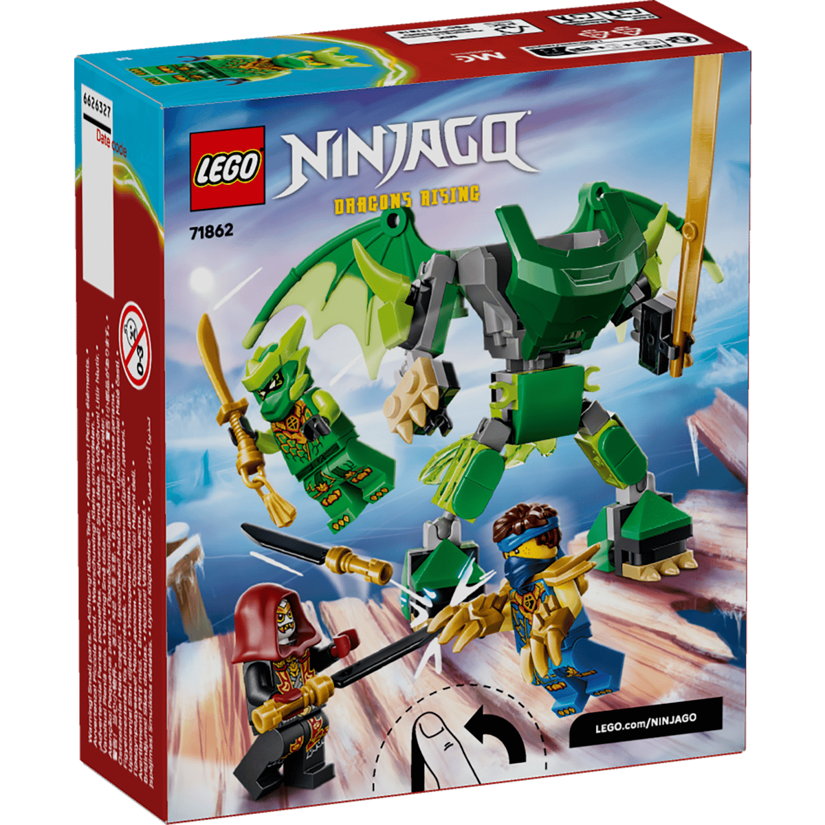 LEGO NINJAGO Lloyd’s Dragon Mech Battle Pack 71862