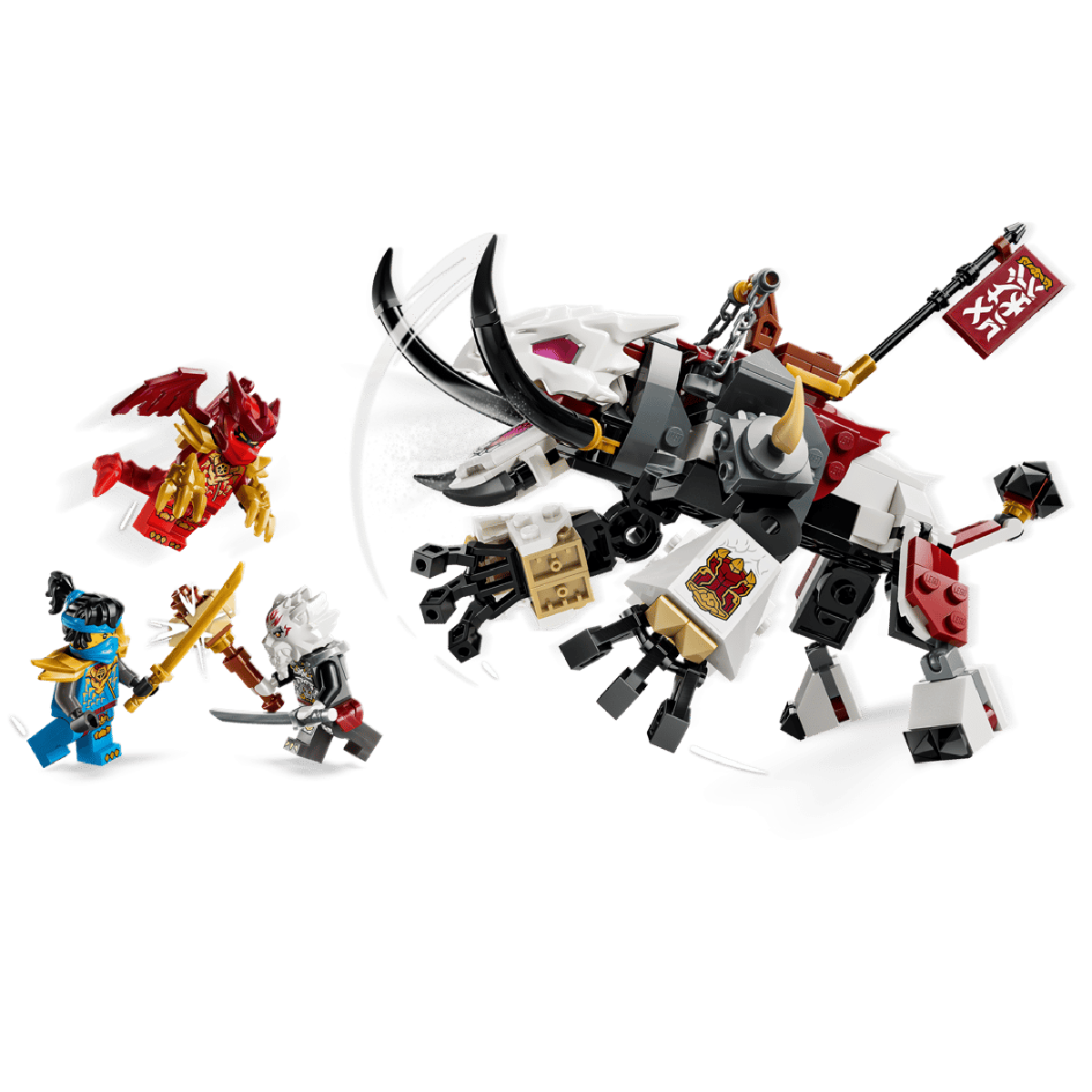 LEGO NINJAGO Zilvar And Grimtak The Dragon Beast 71863