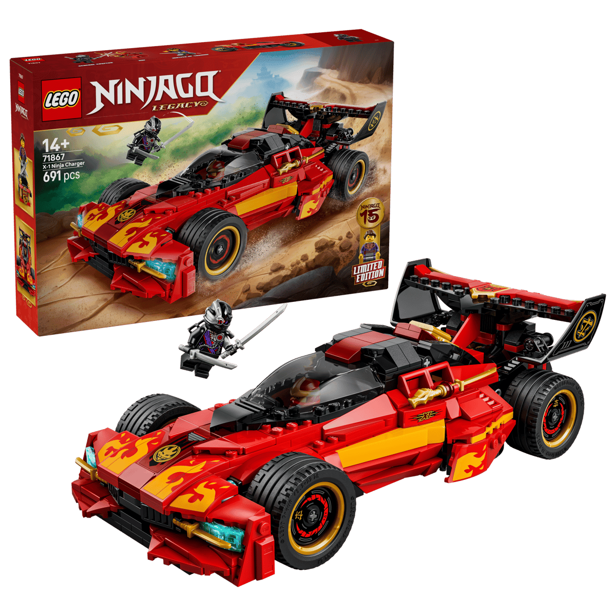 LEGO NINJAGO X-1 Ninja Charger 15th Anniversary 71867 - CONSTRUCTION - LEGO/KNEX ETC - Beattys of Loughrea