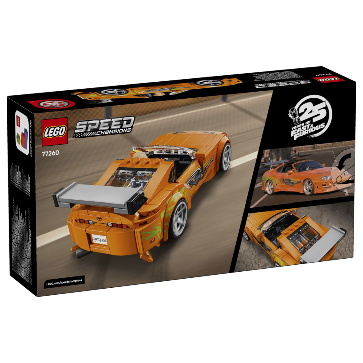 LEGO Speed Champions The Fast And The Furious Toyota Supra MK4 77260