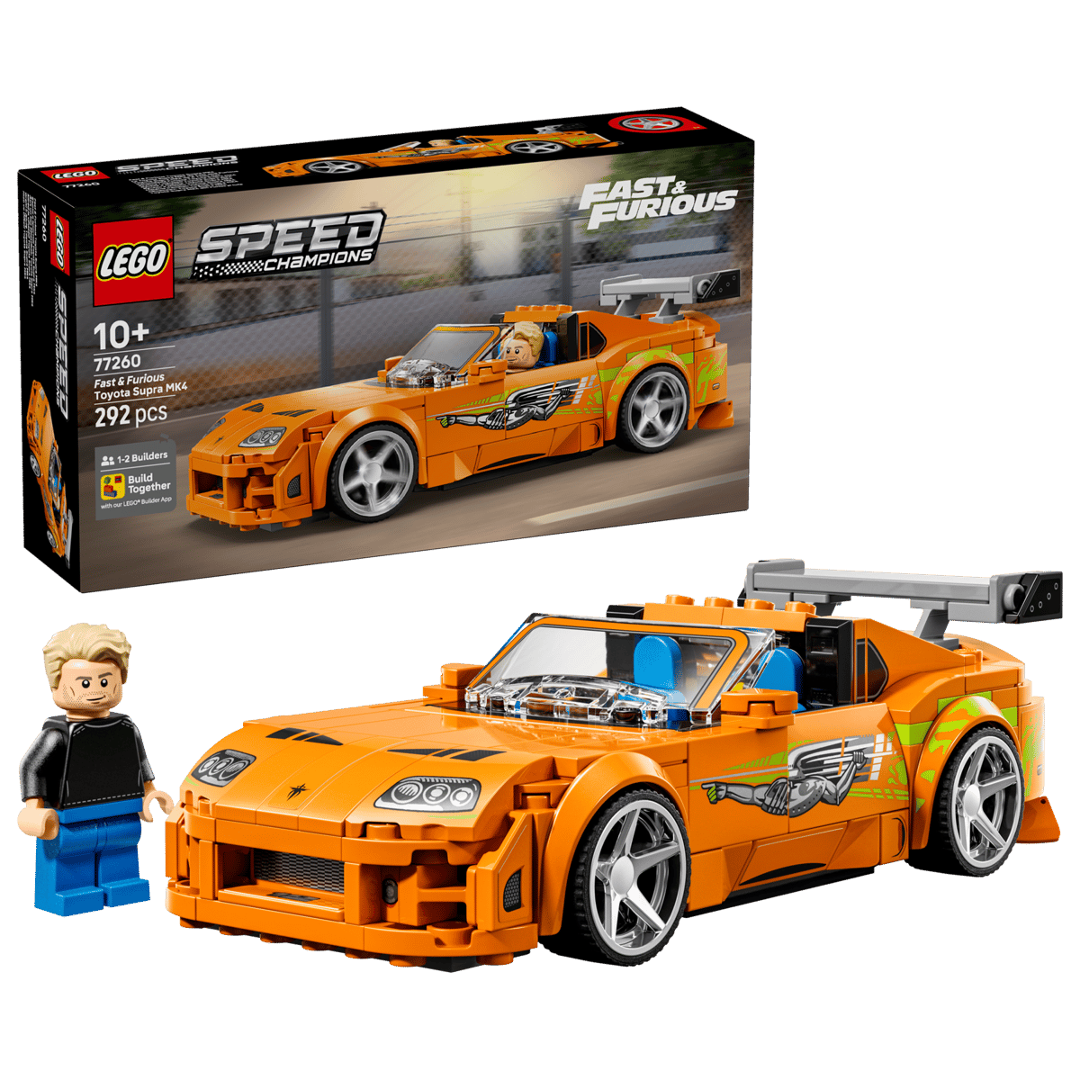 LEGO Speed Champions The Fast And The Furious Toyota Supra MK4 77260