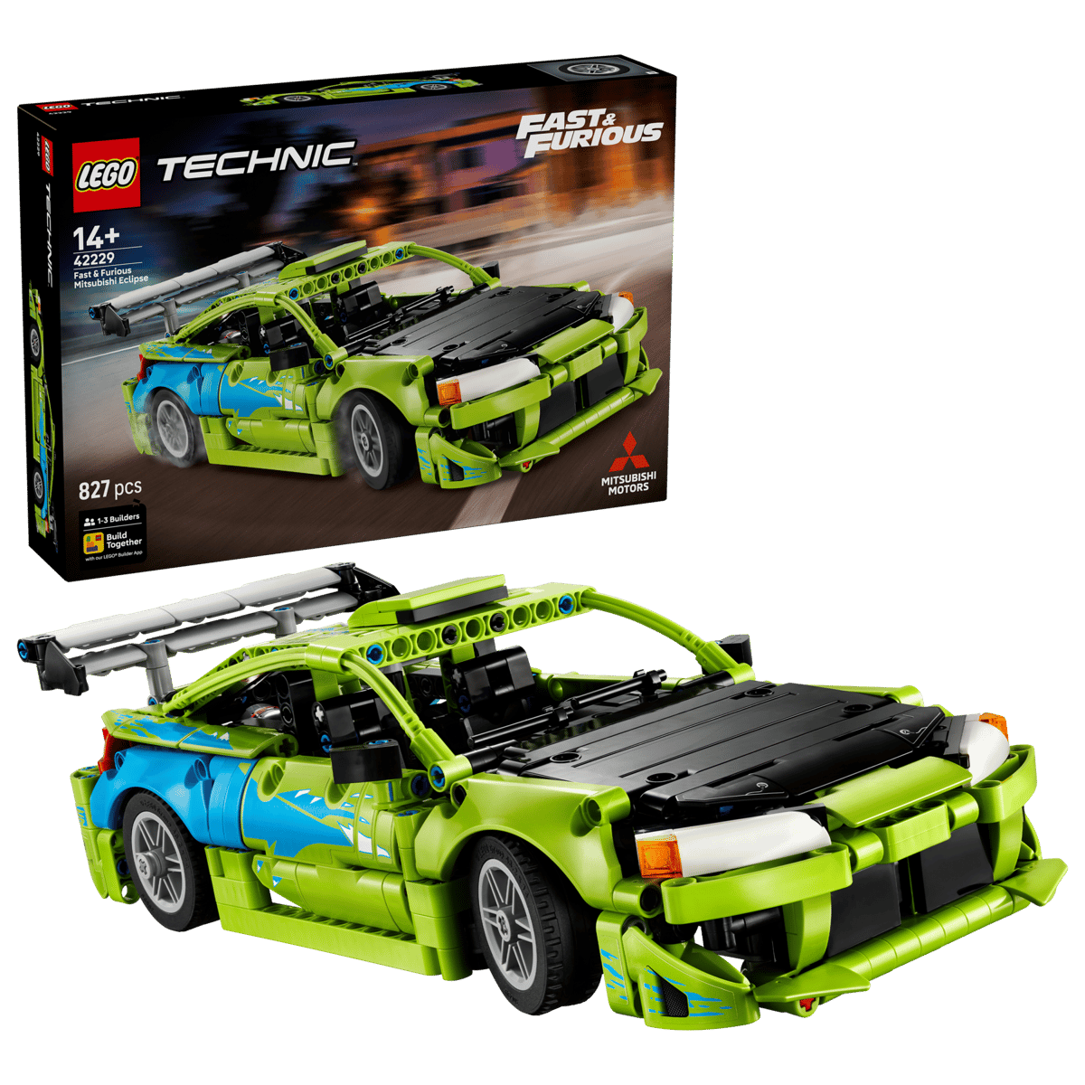 LEGO Technic Fast And Furious Mitsubishi Eclipse Car 42229