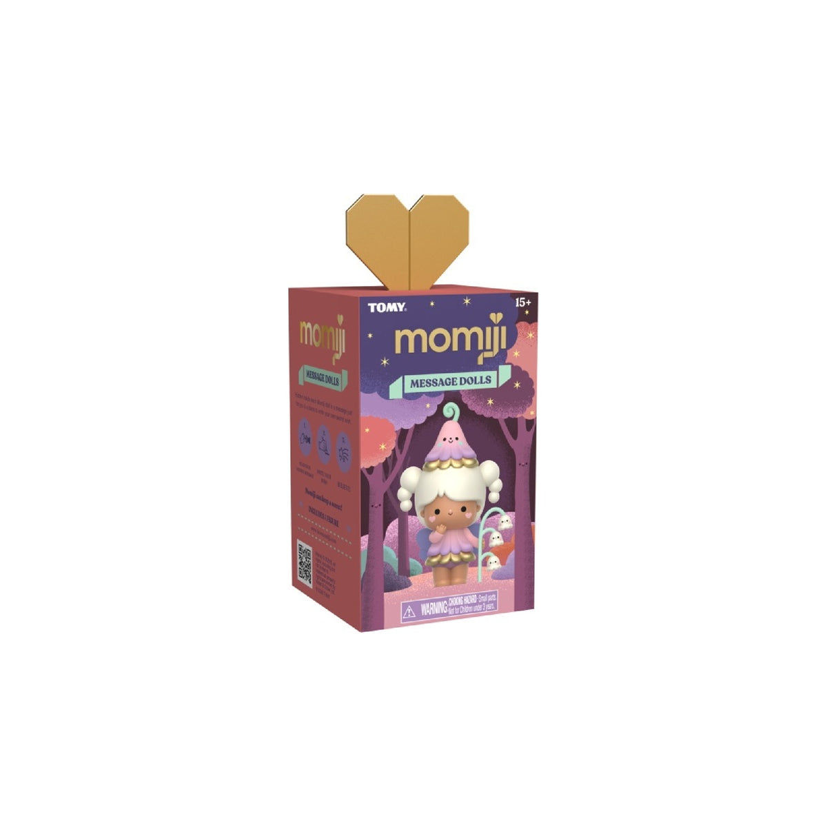 Momiji Sugar Plum Wood Message Doll - Assorted - One Supplied*