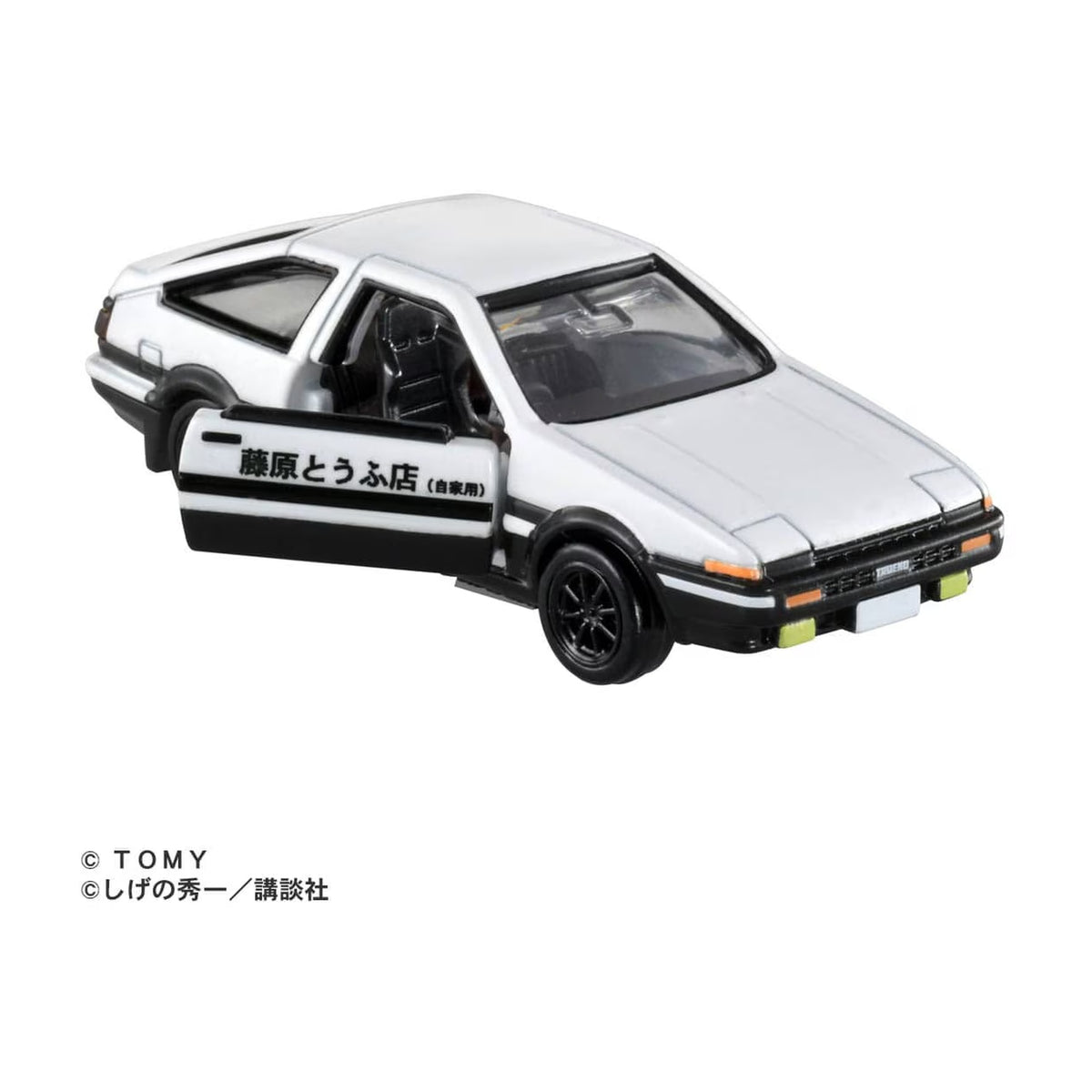 Tomica Premium Unlimited 01 Initial D AE86 Trueno (Takumi Fujiwara) - CARS/GARAGE/TRAINS - Beattys of Loughrea