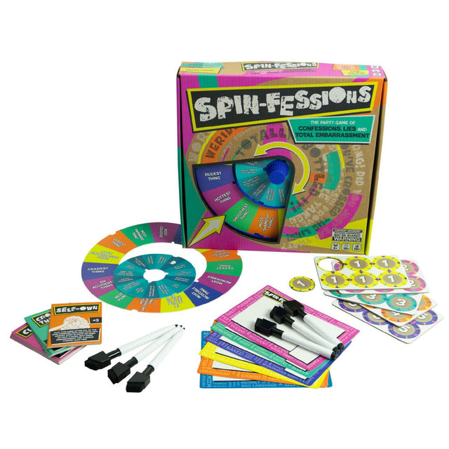 Tomy Spin-Fessions Party Game