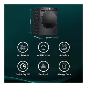 Hisense 5S Series 9kg Heat Pump Dryer - DH5S902BB
