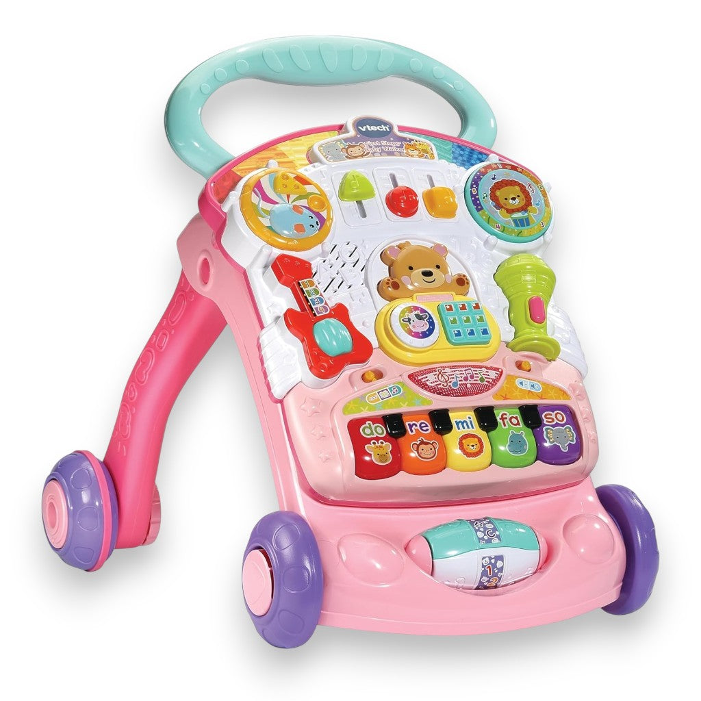 VTech First Steps Baby Walker Pink