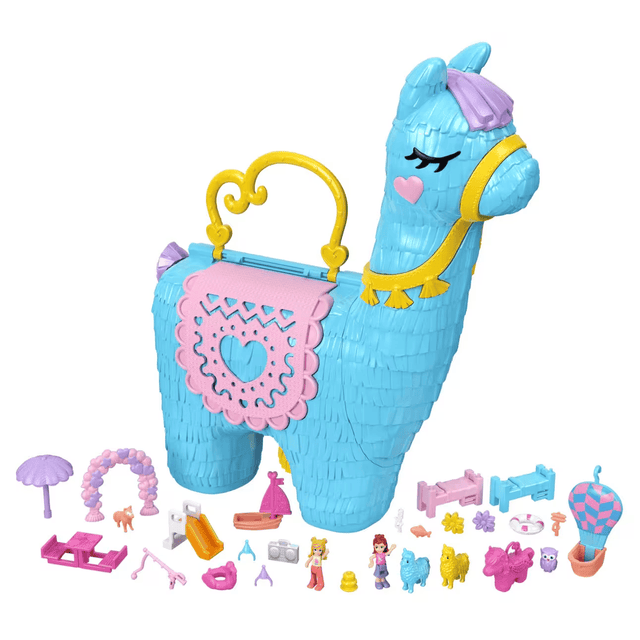 Polly Pocket Pajama Party Llama Party Playset - DOLLS - Beattys of Loughrea