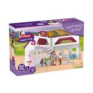Schleich Horse Club Happy Horse Hospital Playset - FARMS/TRACTORS/BUILDING - Beattys of Loughrea
