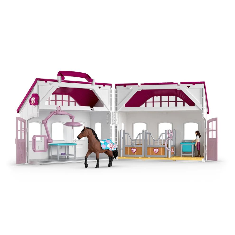 Schleich Horse Club Happy Horse Hospital Playset - FARMS/TRACTORS/BUILDING - Beattys of Loughrea