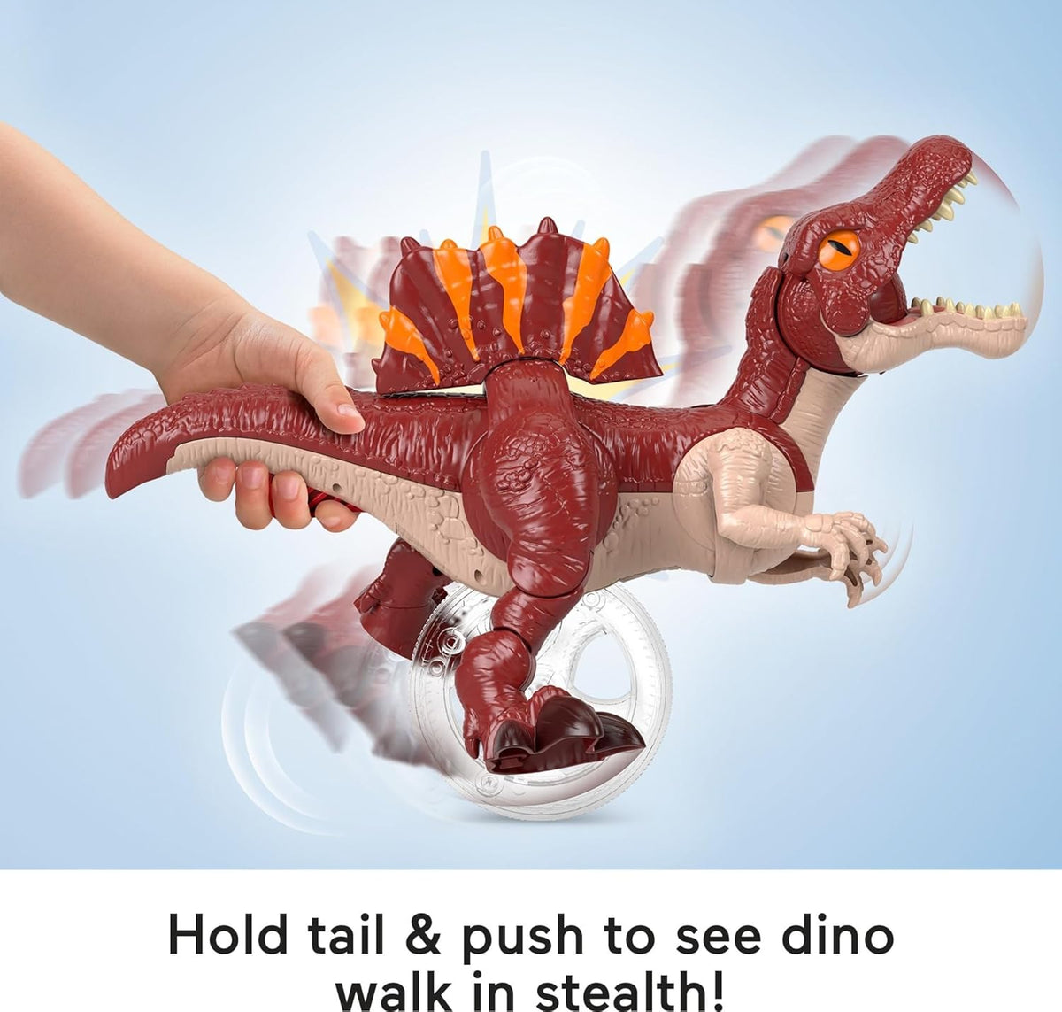Imaginext Monde Jurassique Renaissance Spinosaure en course
