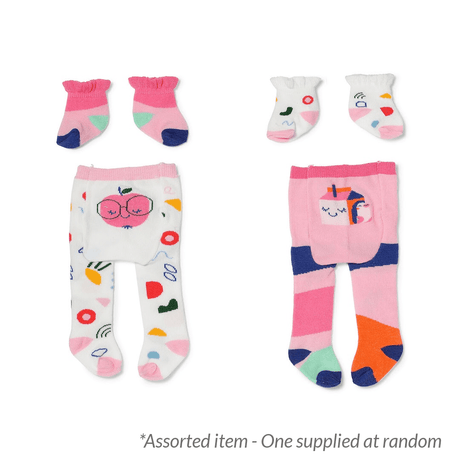 BABY born Tights and Socks 43cm - Assorted - One Supplied* - DOLL ACCESSORIES/PRAMS - Beattys of Loughrea