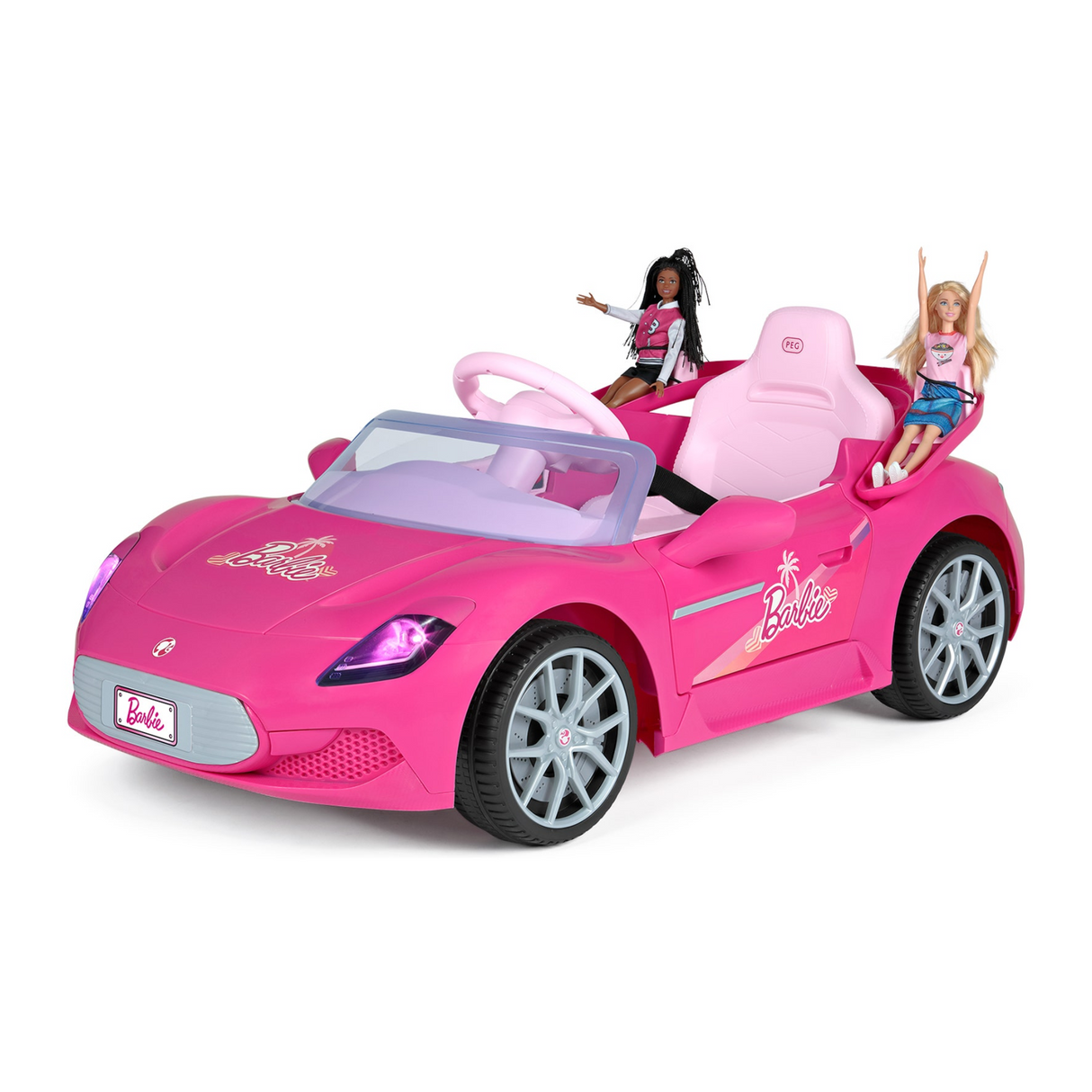 Peg Perego Barbie 12V Ride-On Car