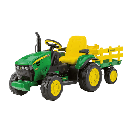 Peg Perego John Deere Ground Force 12V Ride-On Tractor - BATTERY OPERATED RIDE ONS - Beattys of Loughrea