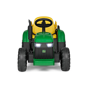 Peg Perego John Deere Farm Power 12V Electric Tractor With Trailer