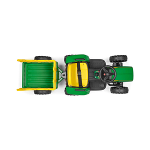 Peg Perego John Deere Farm Power 12V Electric Tractor With Trailer