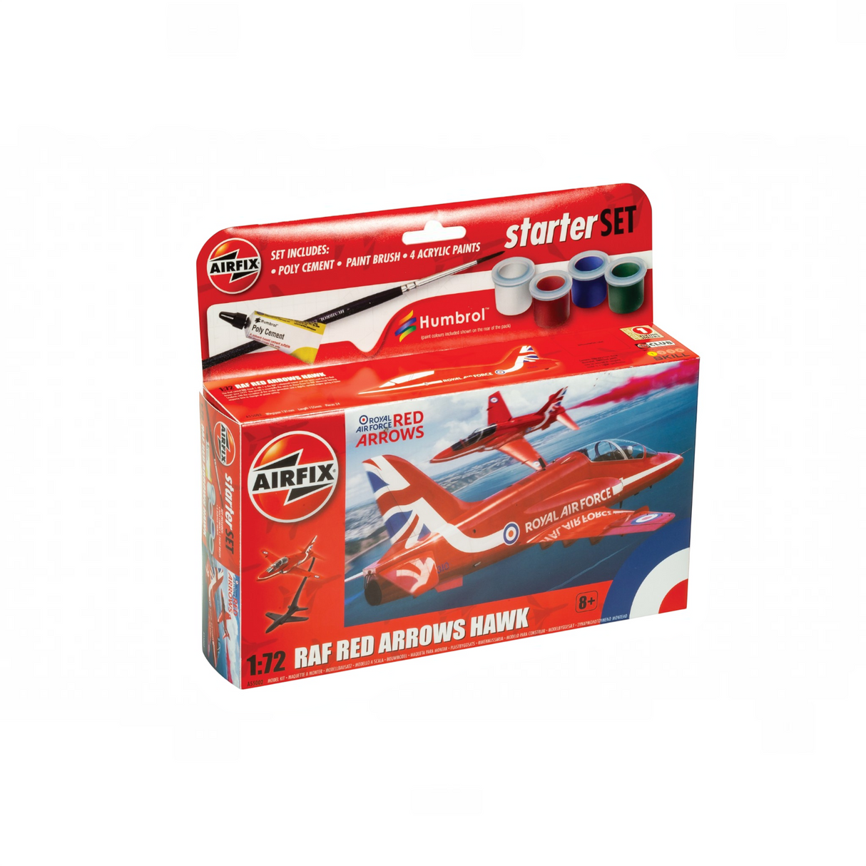 Airfix Starter Set Red Arrows Hawk A55002