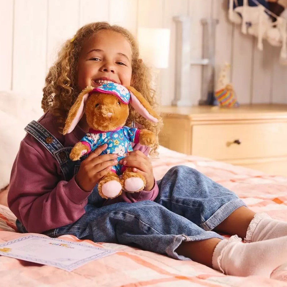 Casdon Build-A-Bear Workshop Furtastic Friend & Outfit Pack - Rabbit - SOFT TOYS - Beattys of Loughrea