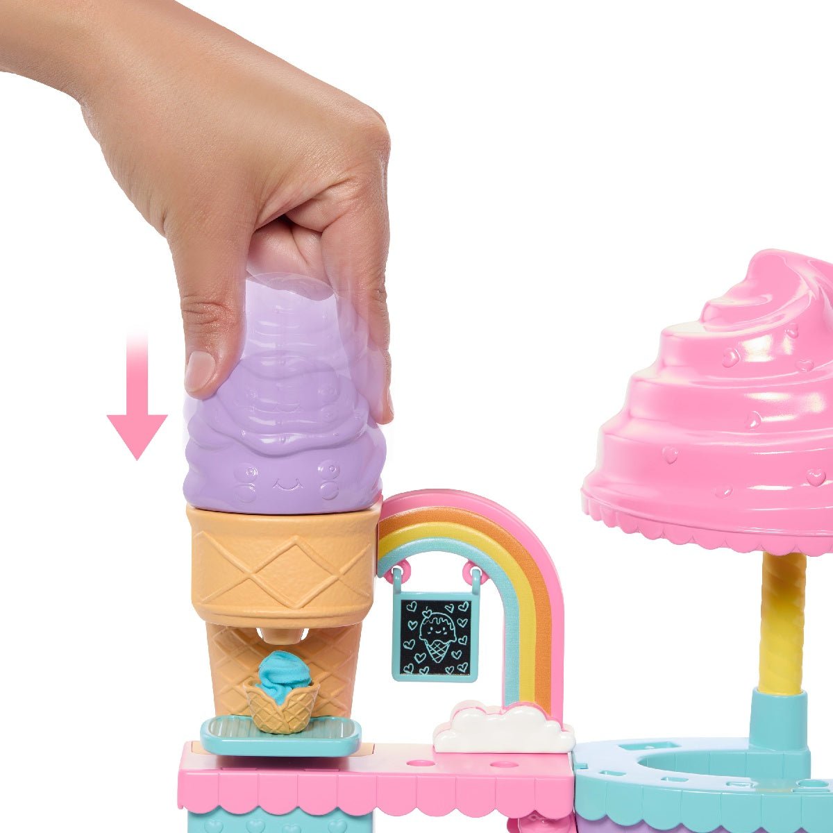 Barbie Club Chelsea Ice Cream Shop Playset with Doll - BARBIE - Beattys of Loughrea