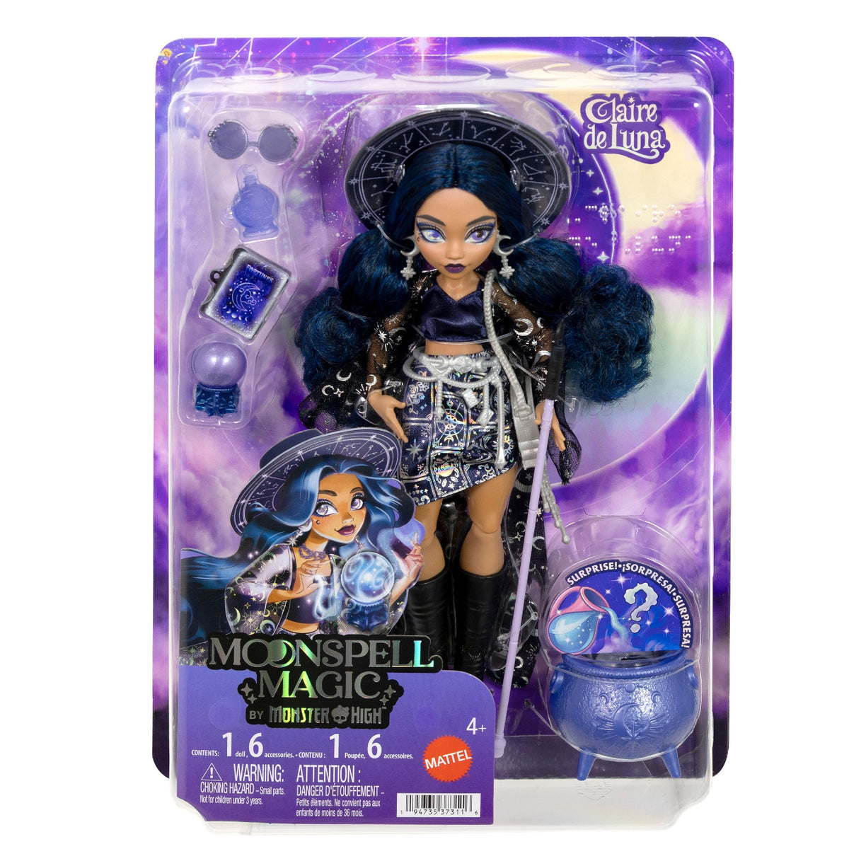 Moonspell Magic by Monster High Claire de Luna Doll