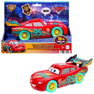 Disney and Pixar Cars Race to Celebrate Lights & Sounds Lightning McQueen - CARS/GARAGE/TRAINS - Beattys of Loughrea