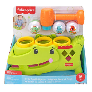 Fisher-Price Sit & Tap Rolligator - BABY TOYS - Beattys of Loughrea