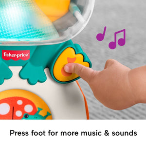 Fisher-Price Light-Up & Roll Frog - BABY TOYS - Beattys of Loughrea