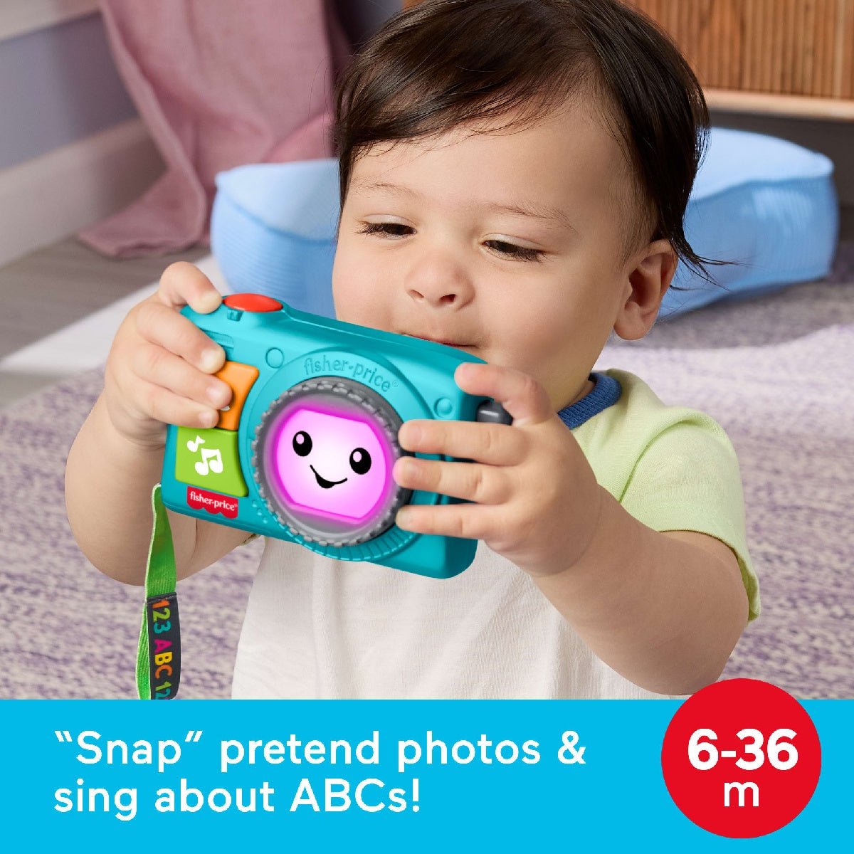 Fisher-Price Laugh & Learn Light-Up Camera - BABY TOYS - Beattys of Loughrea