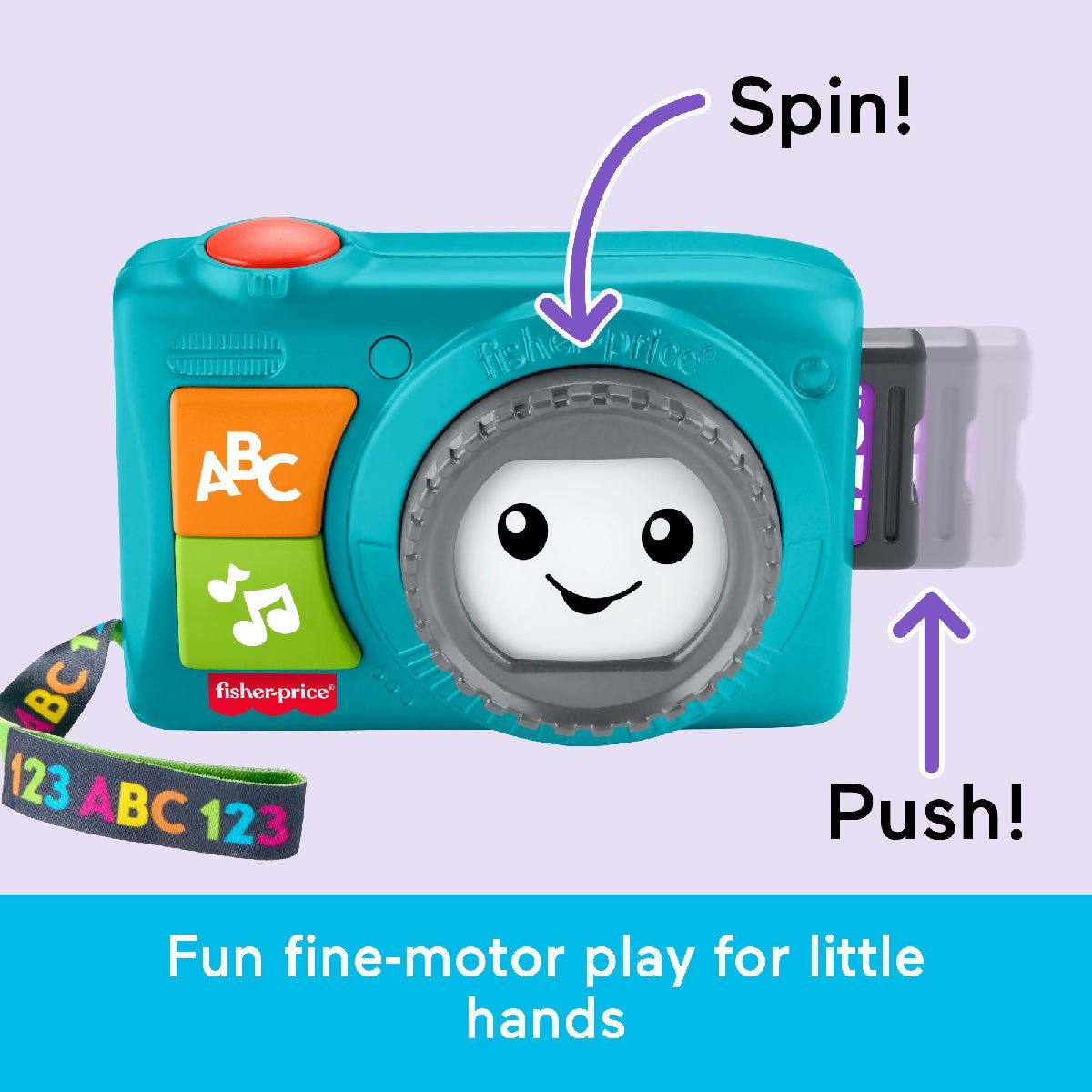 Fisher-Price Laugh & Learn Light-Up Camera - BABY TOYS - Beattys of Loughrea