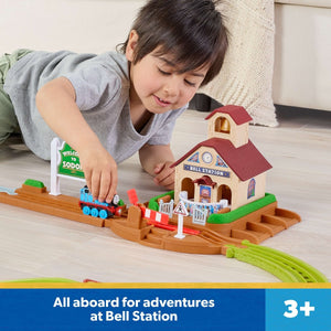 Thomas & Friends Bell Station Train Set with Push-Along Thomas Engine - CARS/GARAGE/TRAINS - Beattys of Loughrea